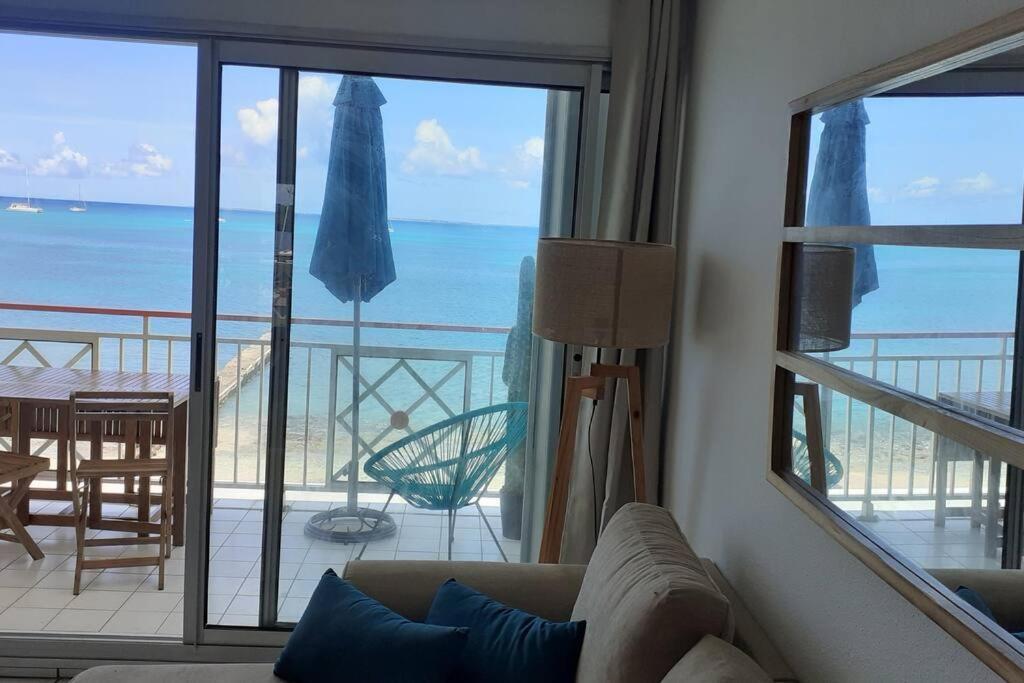 Superbe Studio Dolce Vita Vue Mer Plage Piscine Мариго Экстерьер фото