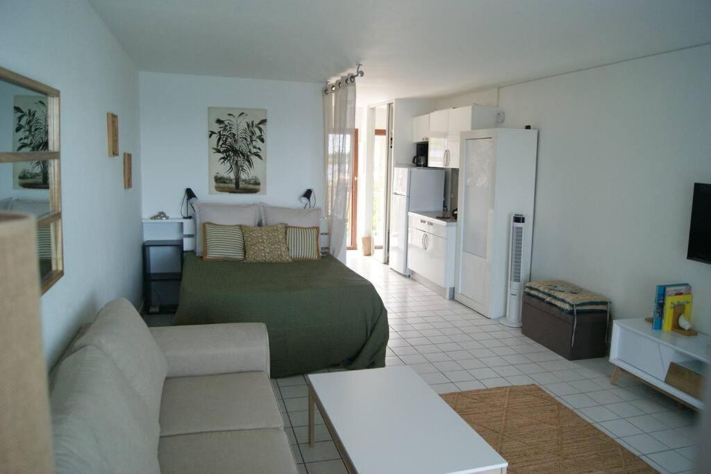 Superbe Studio Dolce Vita Vue Mer Plage Piscine Мариго Экстерьер фото