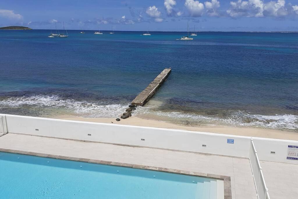 Superbe Studio Dolce Vita Vue Mer Plage Piscine Мариго Экстерьер фото