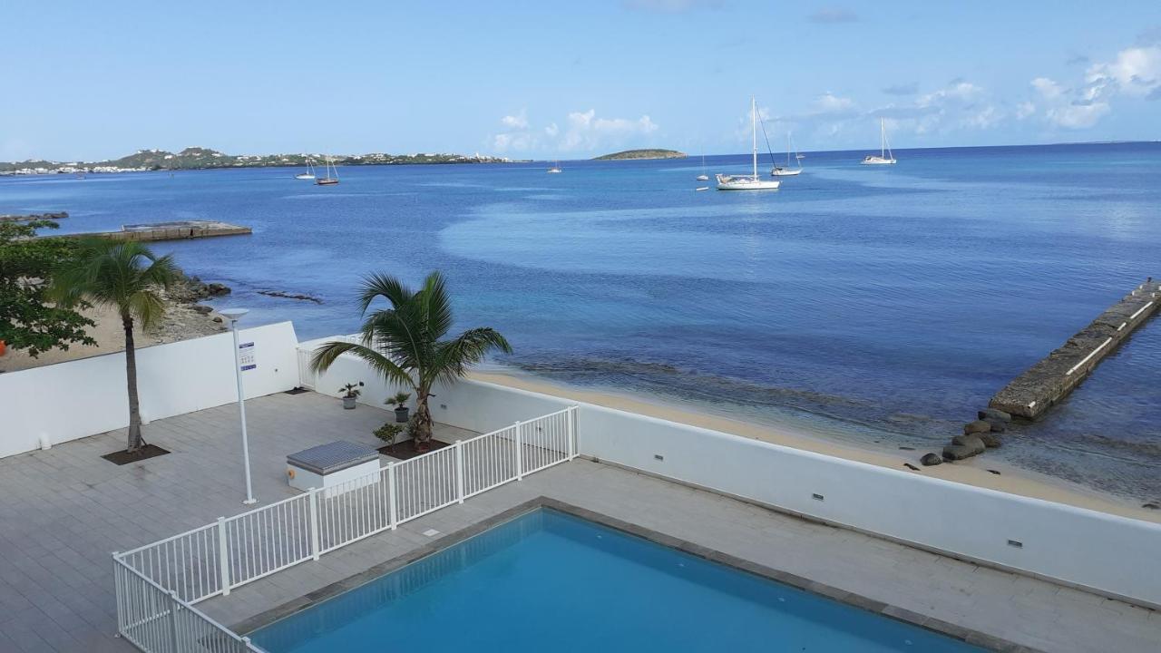 Superbe Studio Dolce Vita Vue Mer Plage Piscine Мариго Экстерьер фото